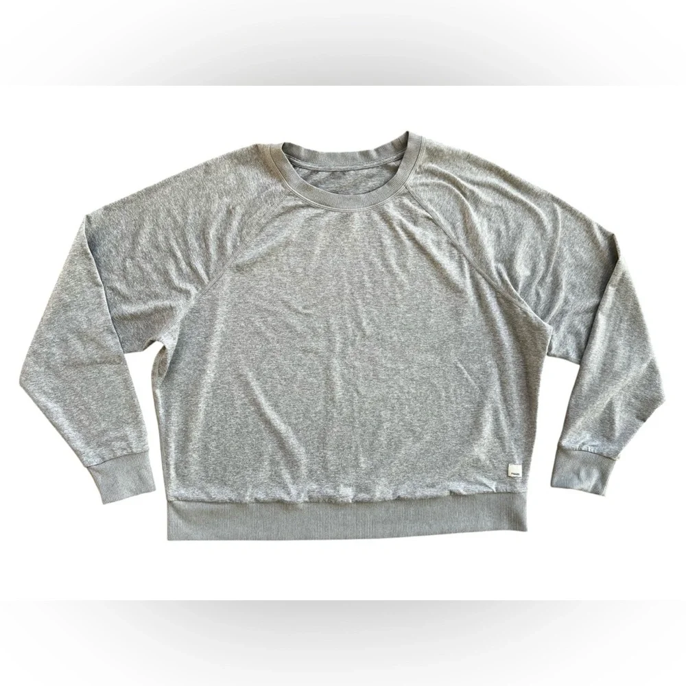 Vuori Gray Women's Top - Picture 3 of 8